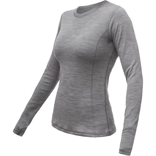 Sensor MERINO BOLD W Thermounterhemd für Damen, grau, größe M
