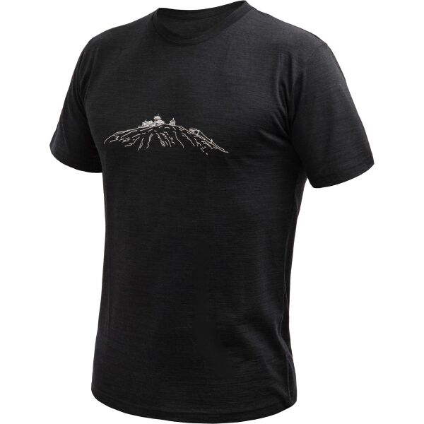 Sensor MERINO CORDURA PEAK Funktionales T-Shirt für Herren, schwarz, größe XXL