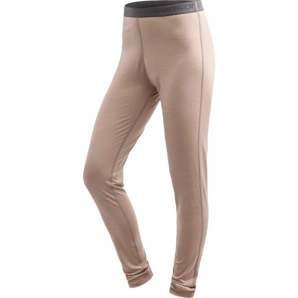 Sensor MERINO ACTIVE W Thermounterhose für Damen, beige, größe M