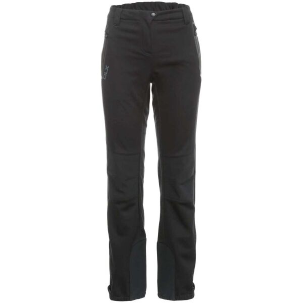 DLX SOLA Damen-Softshellhose, dunkelgrau, größe M