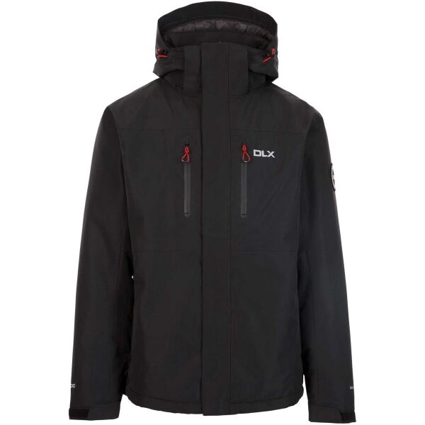 DLX OSWARM Herren-Regenjacke für den Winter, schwarz, größe
