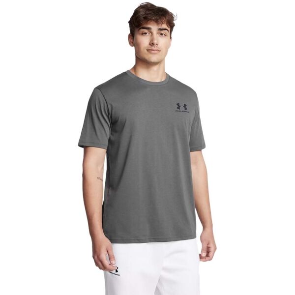Under Armour SPORTSTYLE T-Shirt für Herren, dunkelgrau, größe M