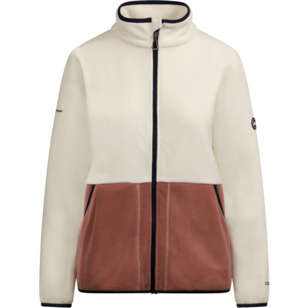 Trespass MEMBER Damen-Fleecejacke, weiß, größe L