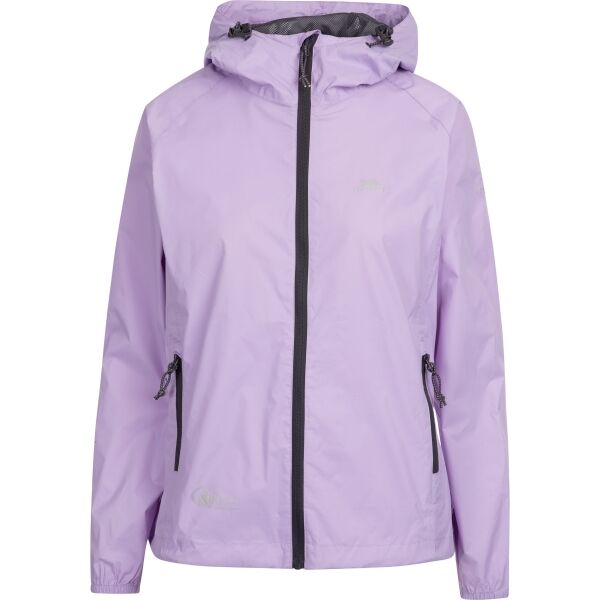 Trespass QIKPAC FEMALE JKT Damen-Regenjacke, violett, größe XS