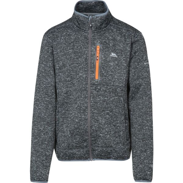 Trespass BINGHAM Herren-Fleecejacke, dunkelgrau, größe XXL