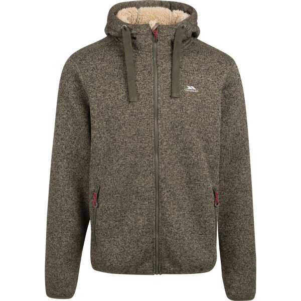 Trespass TABLEYPIPE Herren-Fleecejacke, khaki, größe XXL