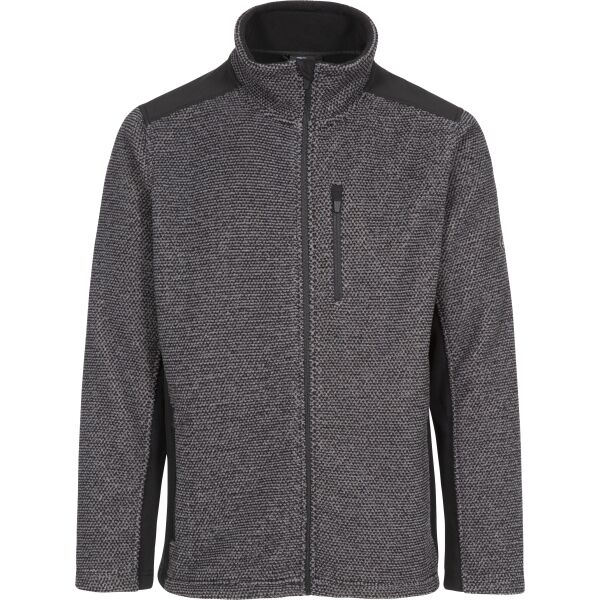 Trespass FARATINO Herren-Fleecejacke, dunkelgrau, größe S
