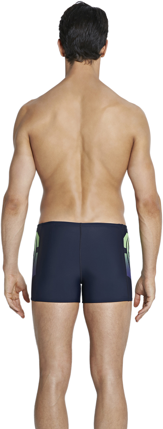 PLACEMENT PLASTISOL PANEL AQUASHORTS - Men's Sports Swimwear