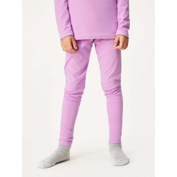 UNUO COMFORT Thermoleggings für Kinder, violett, größe 134-140