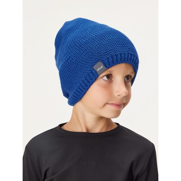 UNUO WARM Kinder-Wintermütze, blau, größe M