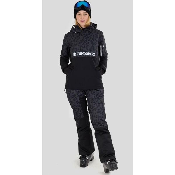 FUNDANGO SAKURA Damen Skihose/Snowboardhose, schwarz, größe S