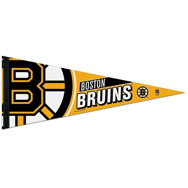 WinCraft PREMIUM PENNANT BOSTON BRUINS Fan-Wimpel, schwarz, größe os