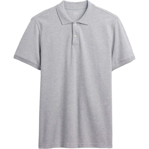 GAP LOGO Herren Poloshirt, grau, größe XXL