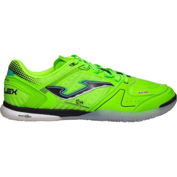 Joma TOP FLEX ULTRALIGHT Herren-Hallenschuhe, grün, größe 41
