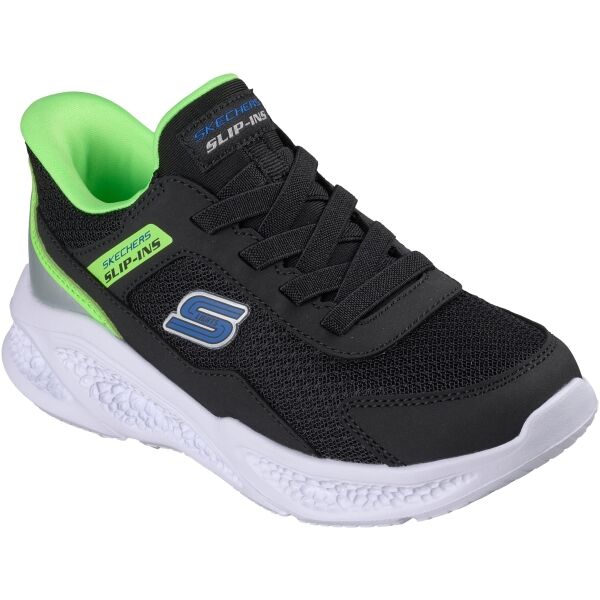 Skechers METEOR-LIGHTS Jungen-Freizeitschuhe, schwarz, größe 34