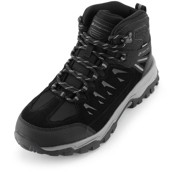ALPINE PRO ZARGE Wanderschuhe für Damen und Herren, schwarz, größe 43
