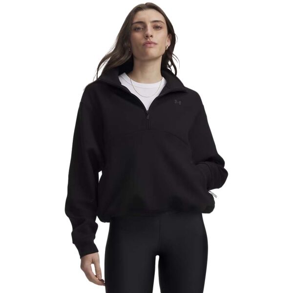 Under Armour UNSTOPPABLE FLEECE HZ Damenhoodie, schwarz, größe