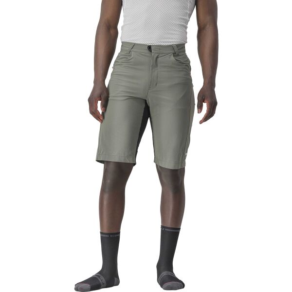 Castelli UNLIMITED BAGGY SHORT Fahrradshorts, grau, größe XXL