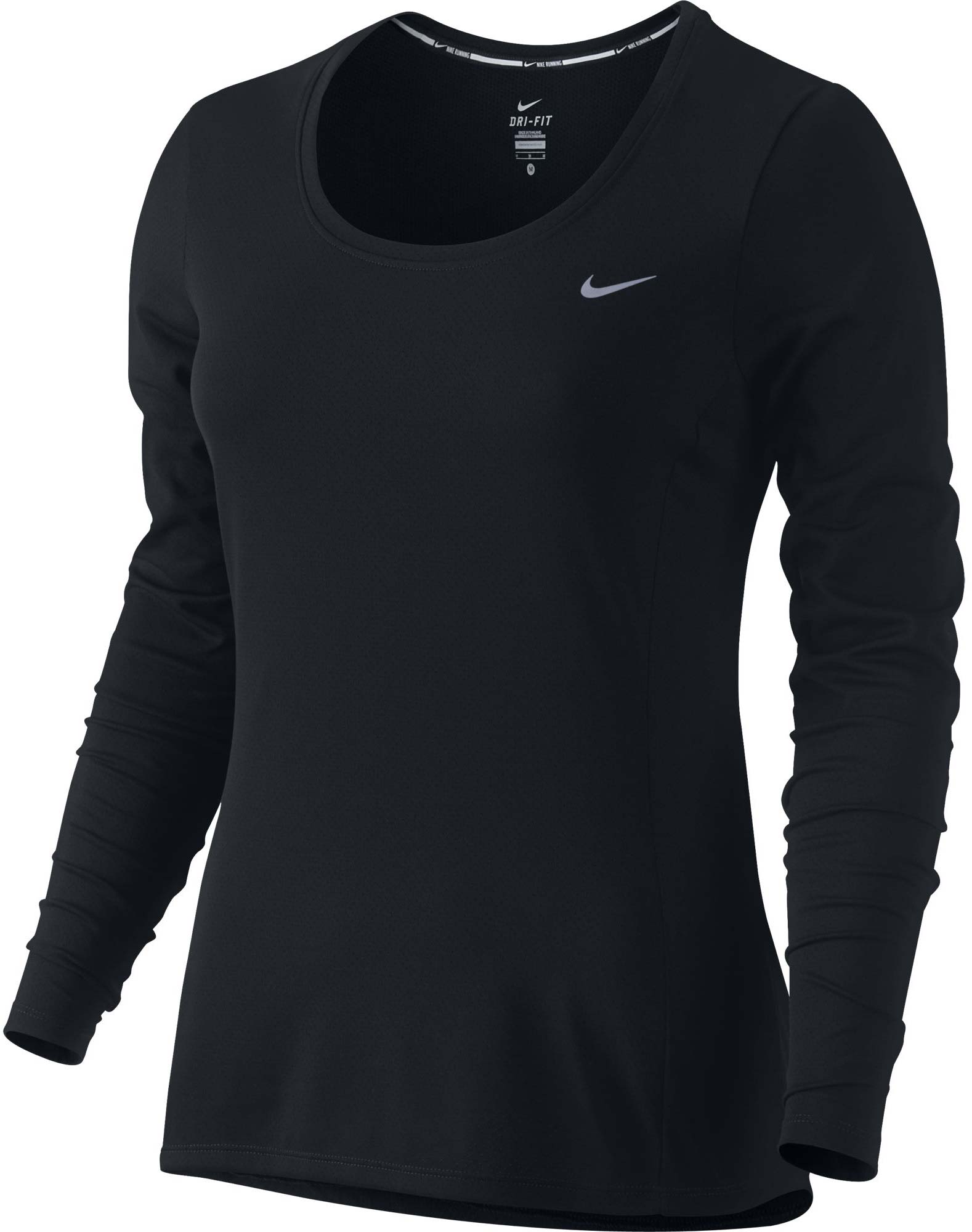 DRI-FIT CONTOUR LS - Women's Running Long-Sleeve Shirt