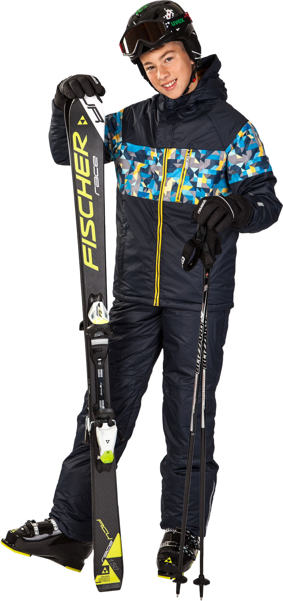 Chlapčenská lyžiarska bunda
