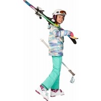 Dievčenska lyžiarska prilba