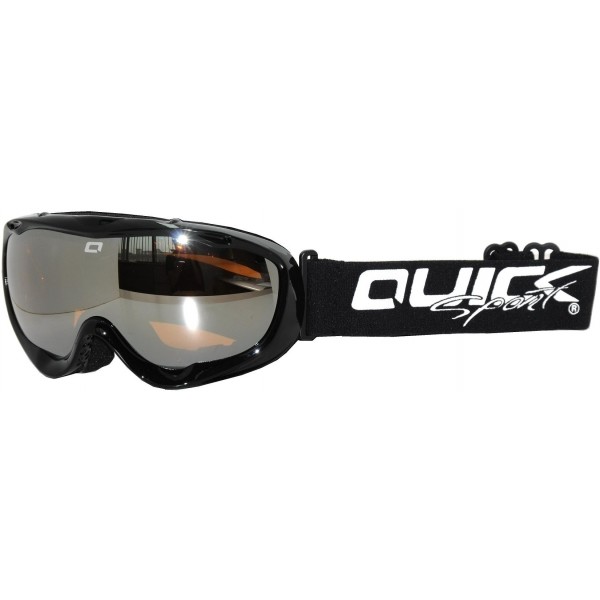 Quick ASG-166 Skibrille, Schwarz, Größe Os