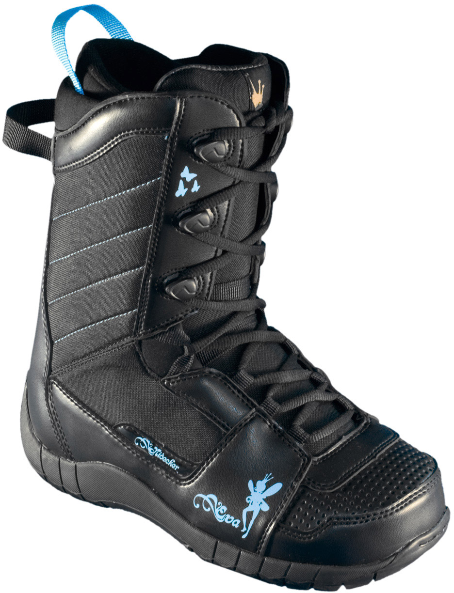 EVA BLK/BLUE - Dámské boty na snowboard