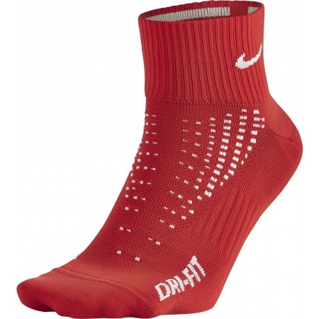 Nike DRI-FIT LIGHTWEIGHT QUARTER RED 