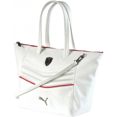 puma ferrari white handbag