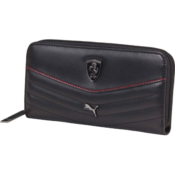 100% Brand New Authentic Puma Ferrari Bifold Leather Men Wallet || Gift ||  CROSS | eBay