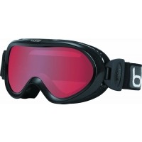 BOOST OTG VERMILLON BLACK - Downhill goggles designed to be worn over prescription glasses