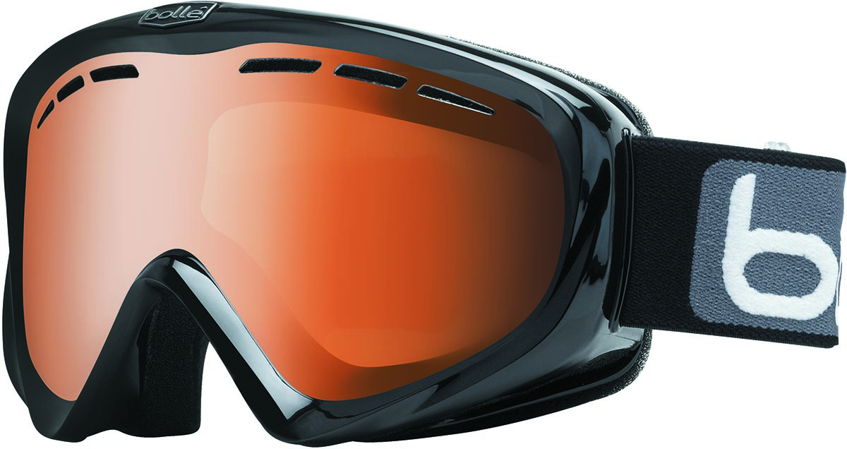 Y6 OTG VERMILLON BLACK MODULATOR - Ski downhill goggles designed to be worn over prescription glasses