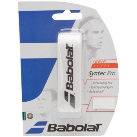 Tennisschläger Tape - Babolat SYNTEC PRO GRIP WHITE