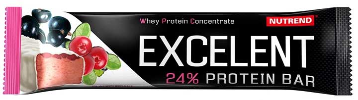 EXCELENT 40G BLACK CURRANT BAR - Protein Bar