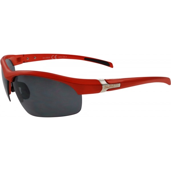 Suretti S5633 Спортни слънчеви очила, червено, Veľkosť Os