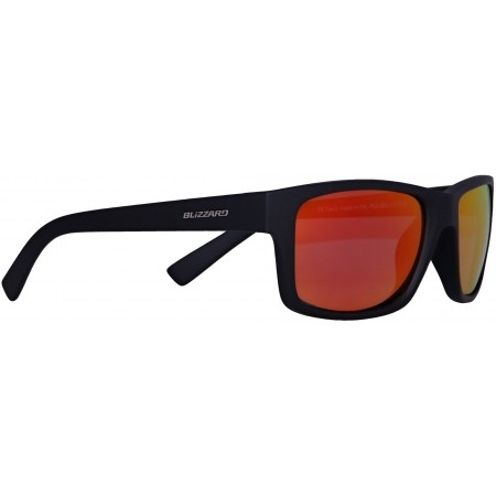 Blizzard RUBBER BLACK POL - Polarized  Sunglasses