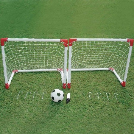 Składane bramki do piłki nożnej zestaw - Outdoor Play JC-219A - 1
