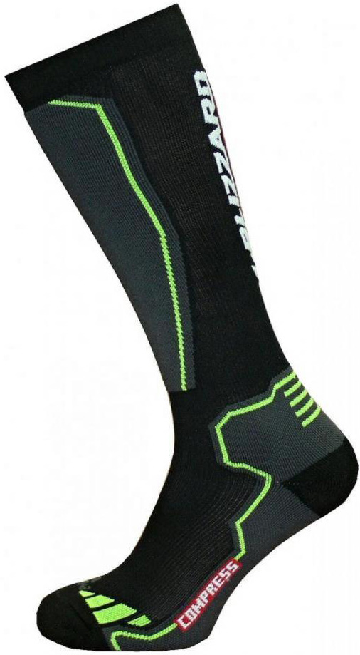 Compression ski knee high socks