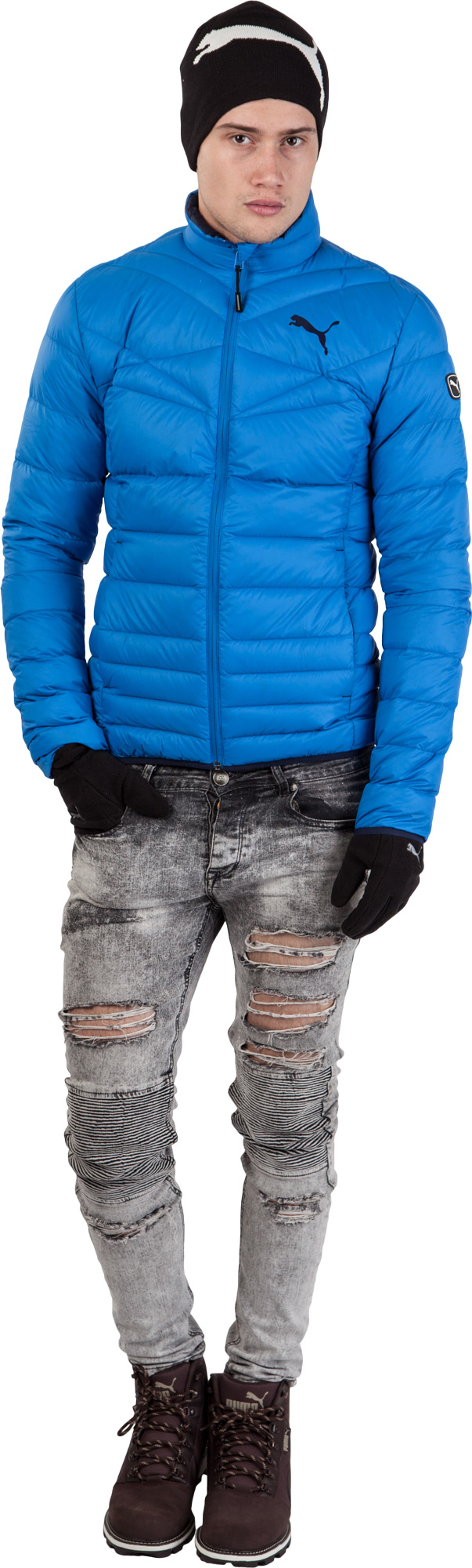 FUNDAMENTALS FLEECE GLOVES - Winter knitted gloves