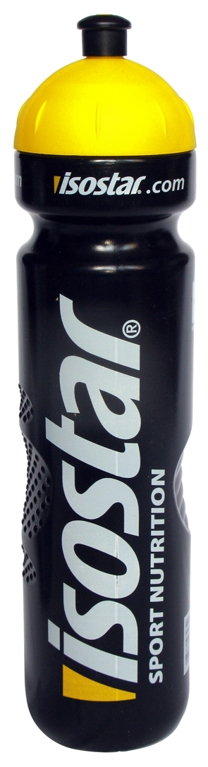 BIDON BLACK 1000ML - Universal sports bottle