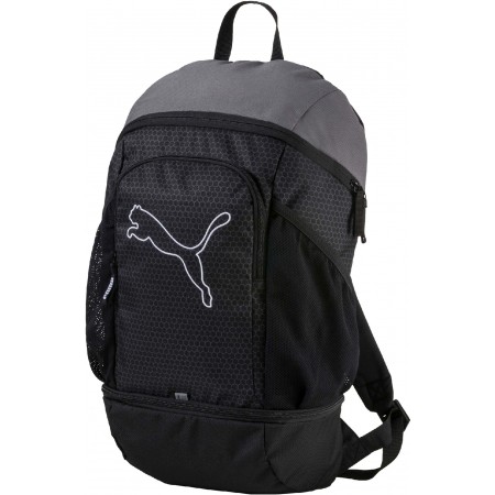 puma unisex black echo backpack