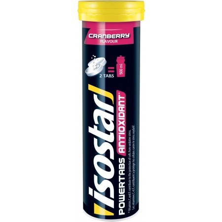 Isostar POWERTABS 120G CRANBERRY - Instant isotonic drink