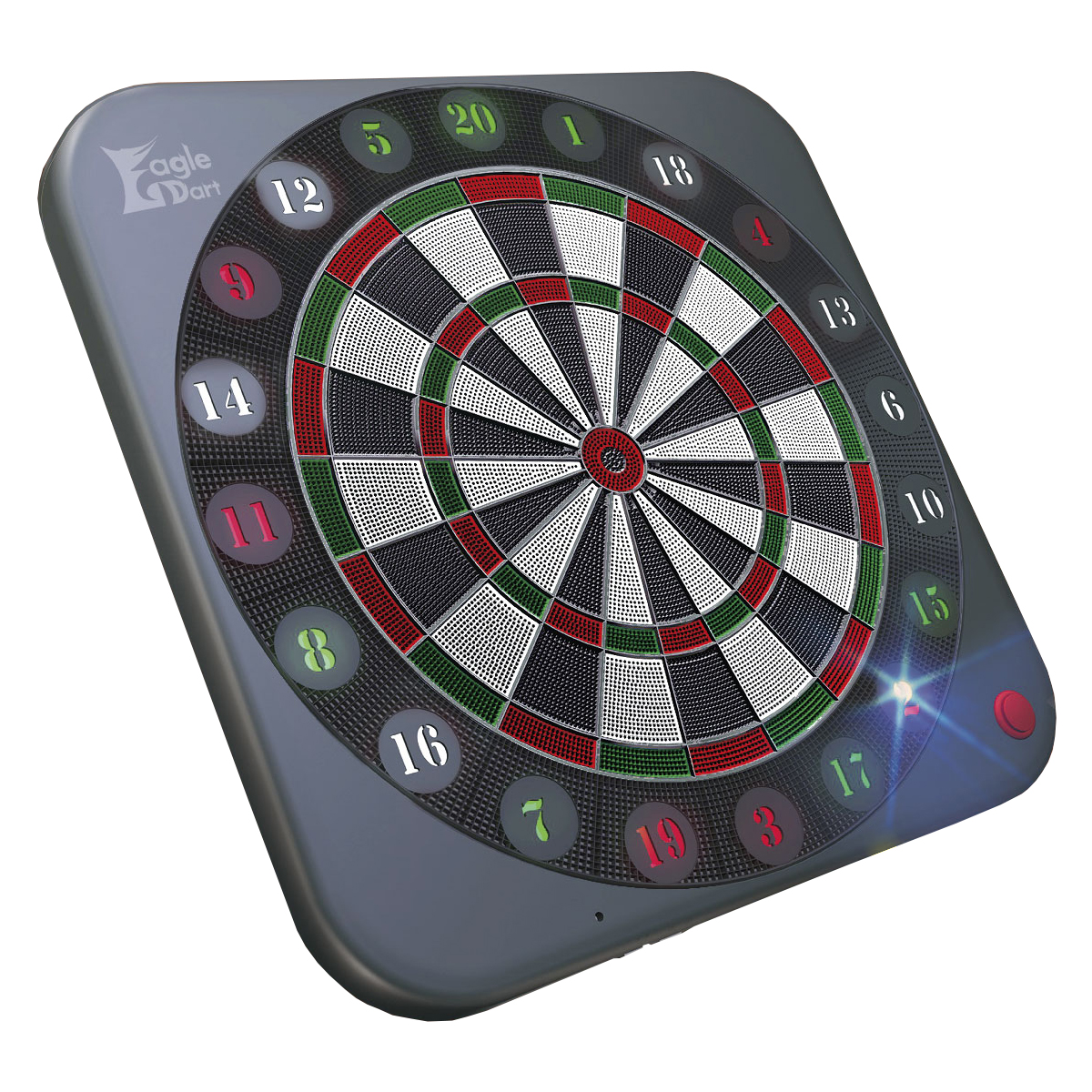 Electronic dart target with Bluetooth