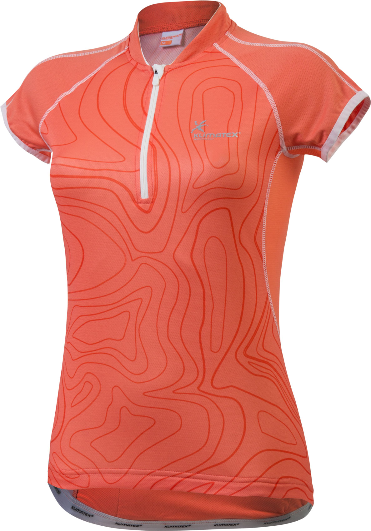 Дамска велосипедна тениска със  сумблимачен  печат