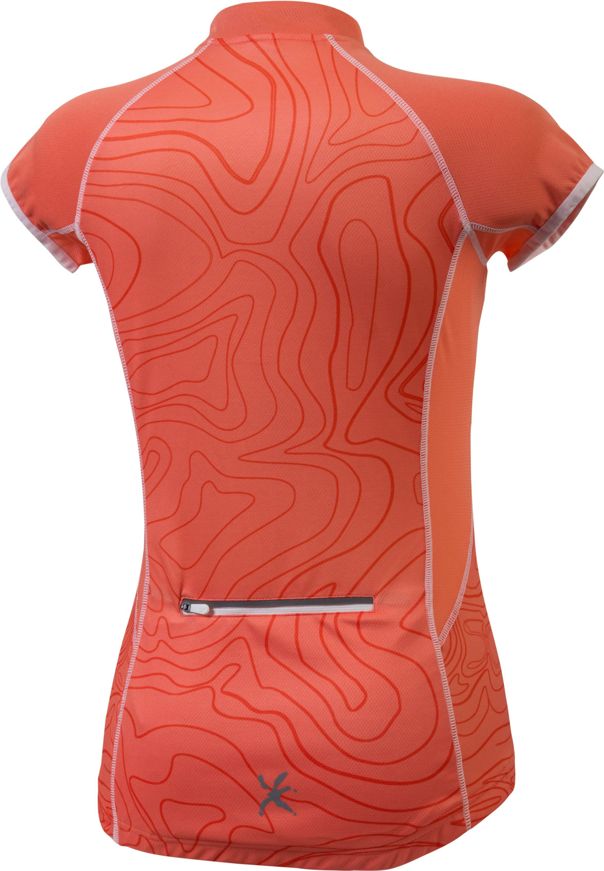 Дамска велосипедна тениска със  сумблимачен  печат