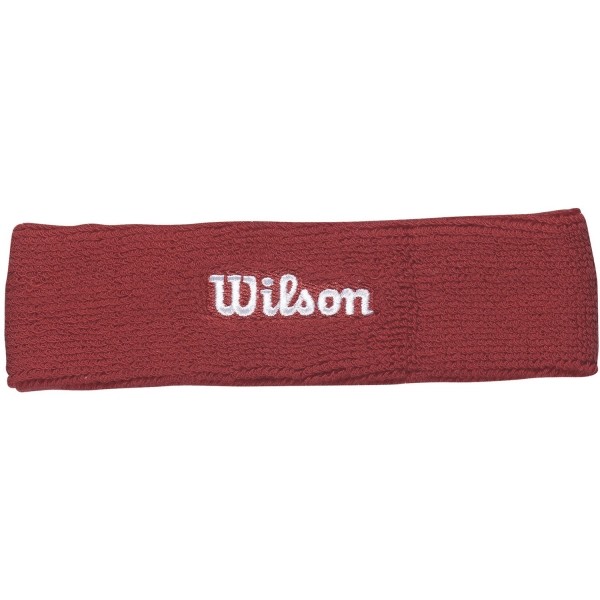 Wilson headband piros/fehér UNI méret