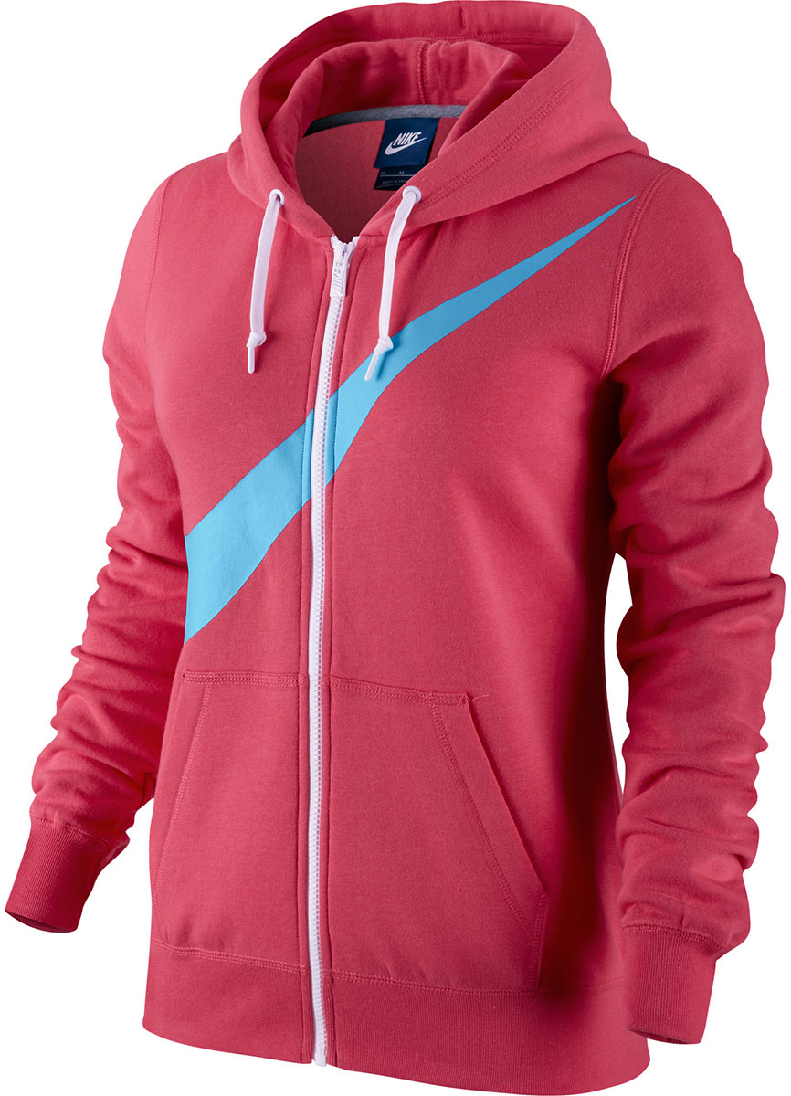 nike club fz hoody swoosh