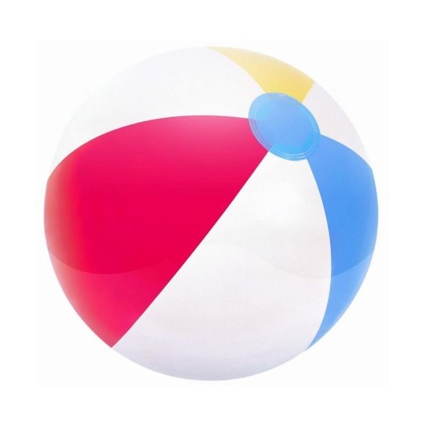 Bestway BEACH BALL Надуваема топка, бяло, размер