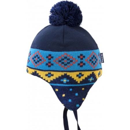 Kama MERINO BOBBLE HAT - Kids’ winter hat