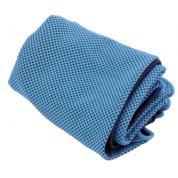 Runto COOLTWL 30x80 Chladící Ručník Охлаждаща се кърпа, синьо, Veľkosť Os